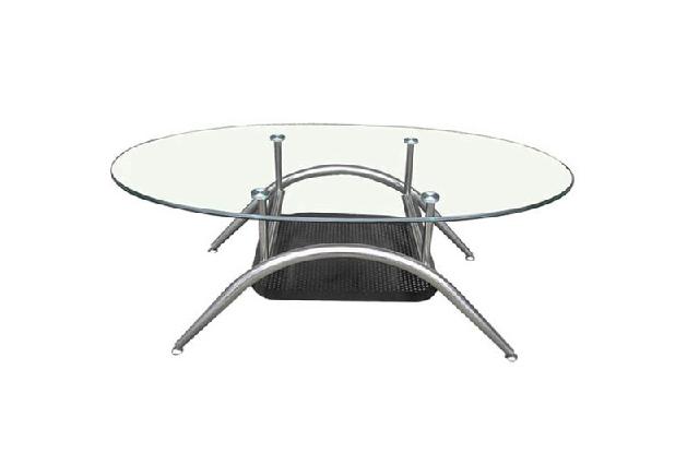 Furniture oval table display